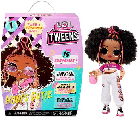 L.O.L. Surprise! Tweens Fashion Doll Hoops Cutie with 15 Surprises Including Outfit and Accessories for Fashion