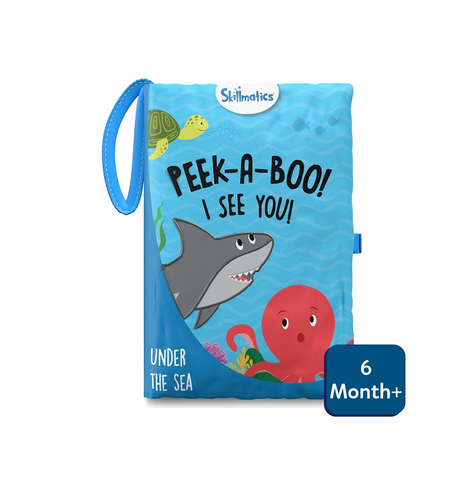 Peek-A-Boo : Underwater Animals | Interactive Cloth Book