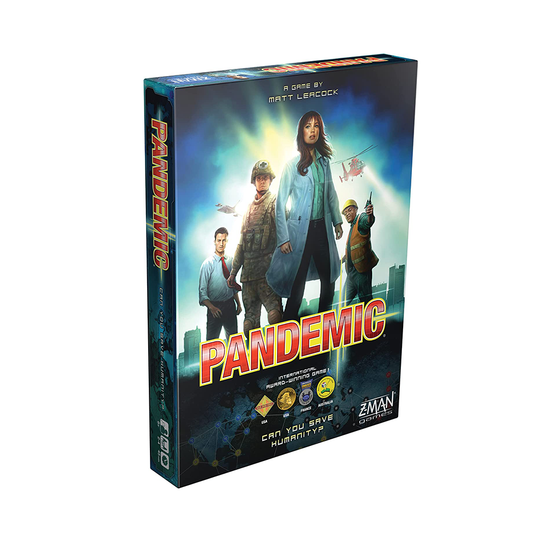 Pandemic Board Game (Base Game) | Family Board Game | Board Game for Adults and Family | Cooperative Board Game | Ages 8+ | 2 to 4 players | Average Playtime 45 minutes | Made by Z-Man Games