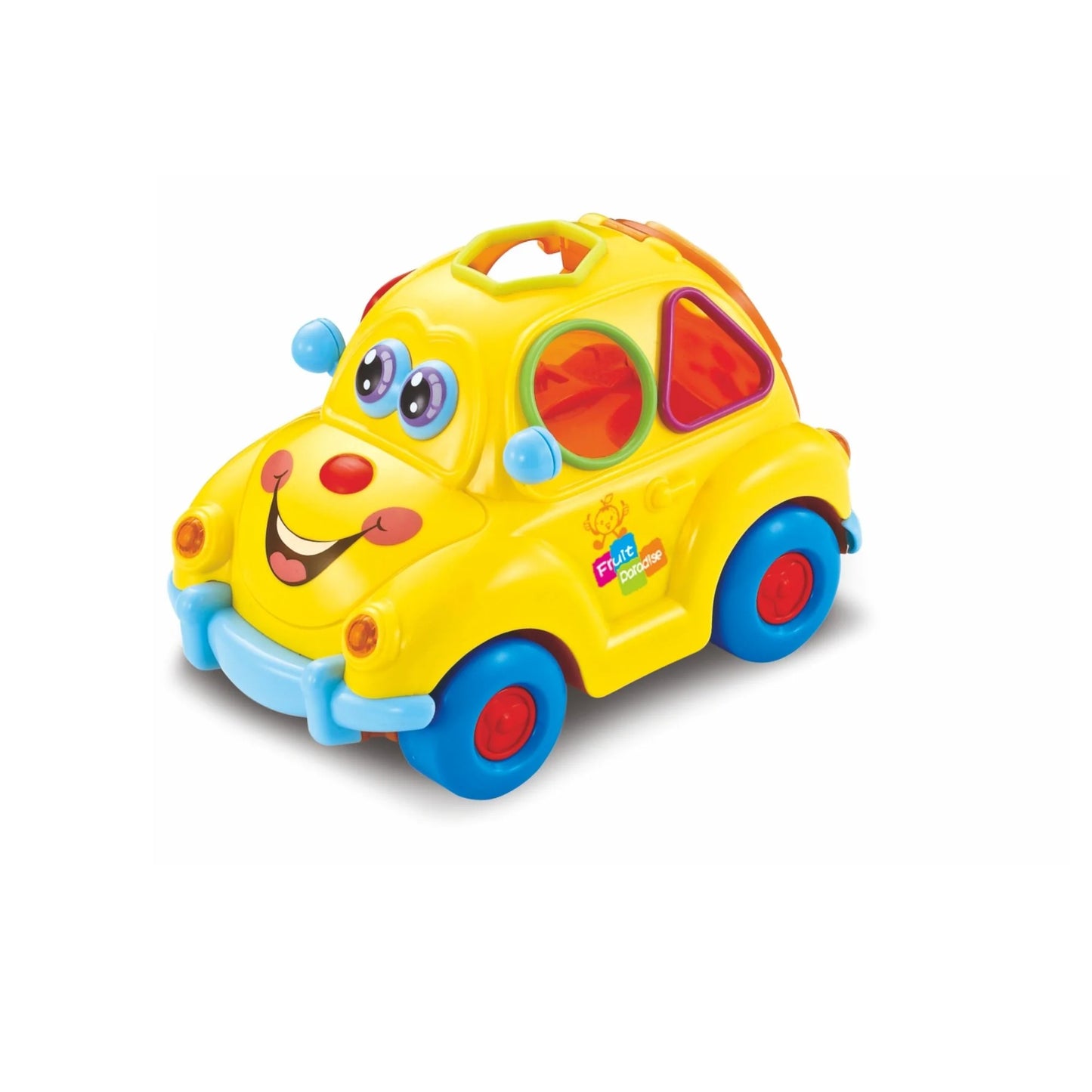 Hola Musical Super Fun Shape Sorter Fruit Car
