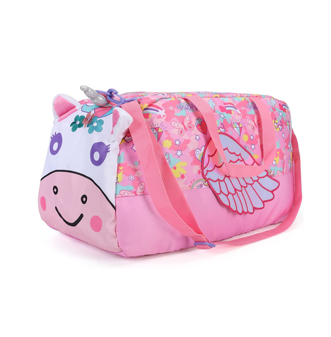 TOYS UNCLE Kids Duffle Bag for Picnic/Outing/Swimming/Coaching/Holiday - UNICORN