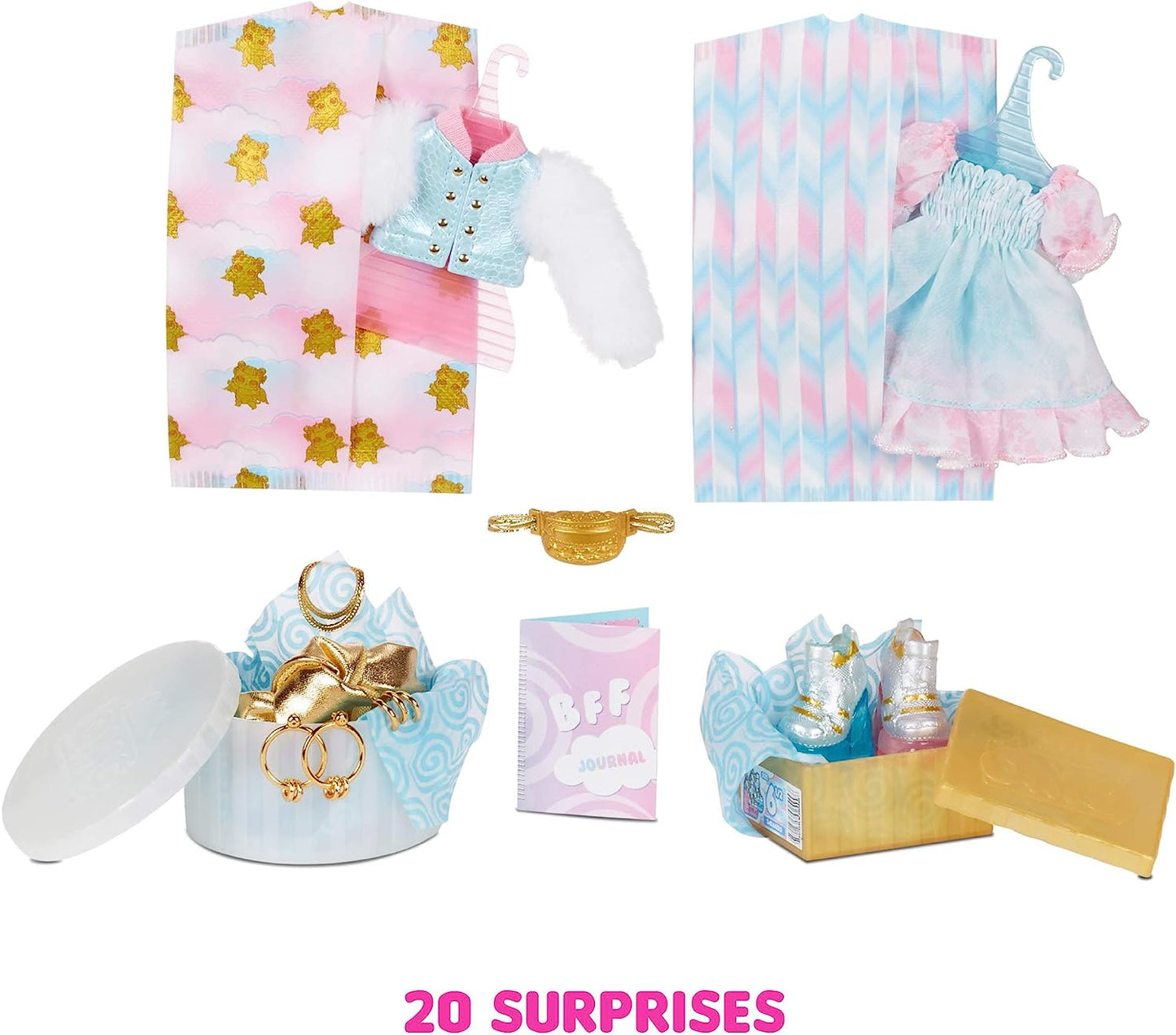 L.O.L. Surprise! OMG Sweets Fashion Doll - Dress Up Doll Set with 20 Surprises