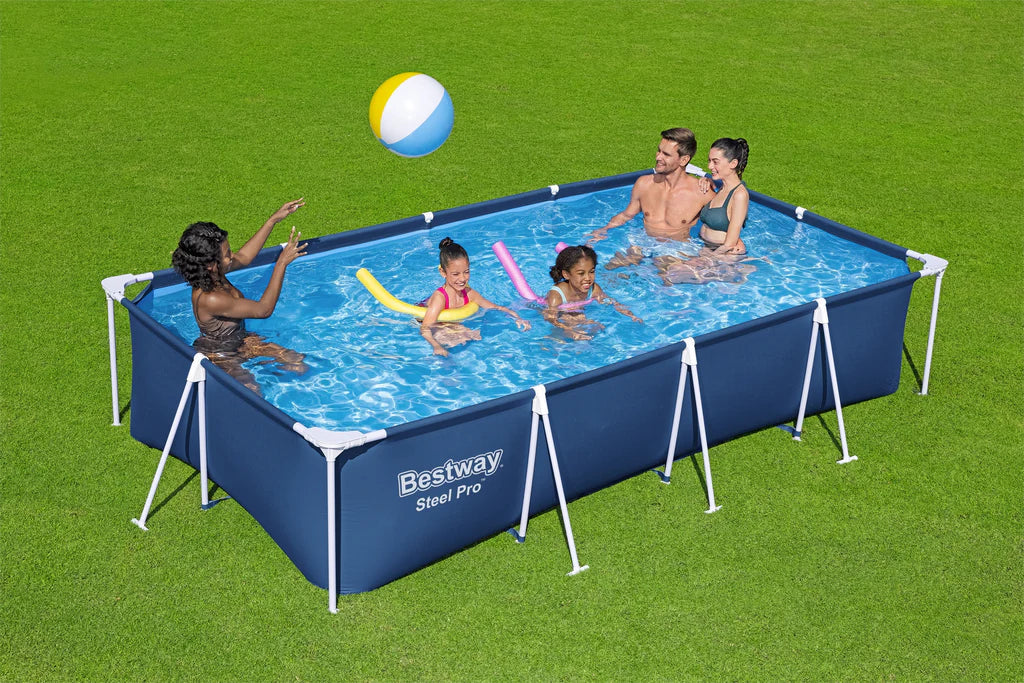 BESTWAY (56424) PORTABLE SWIMMING POOL FOR ADULTS 13.12 FT X 6.92 FT X 2.62 FT / 4.00M X 2.11M X 81CM