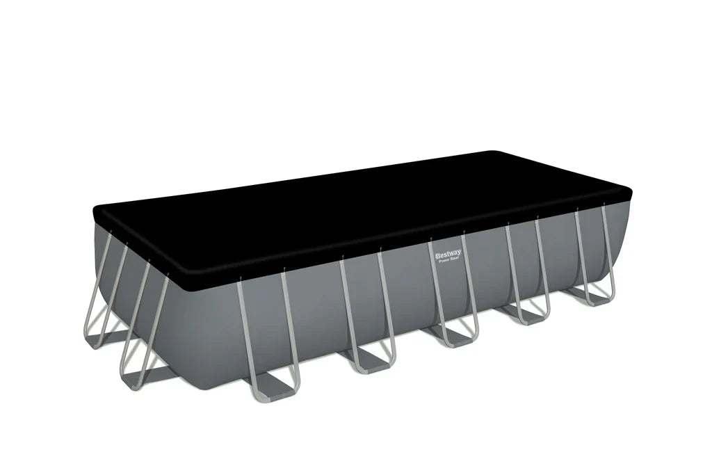 BESTWAY POWER STEEL PORTABLE SWIMMING POOL SIZE - 21 FT X 9 FT X 4.3 FT