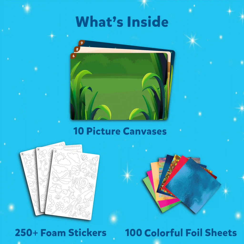 SKILLMATICS Foil Fun: Bugs & Butterflies | No Mess Art Kit (ages 4-9)