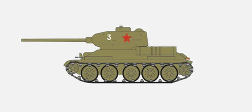 A01316V Russian T34 Scale Model Kit (1:72) | Airfix