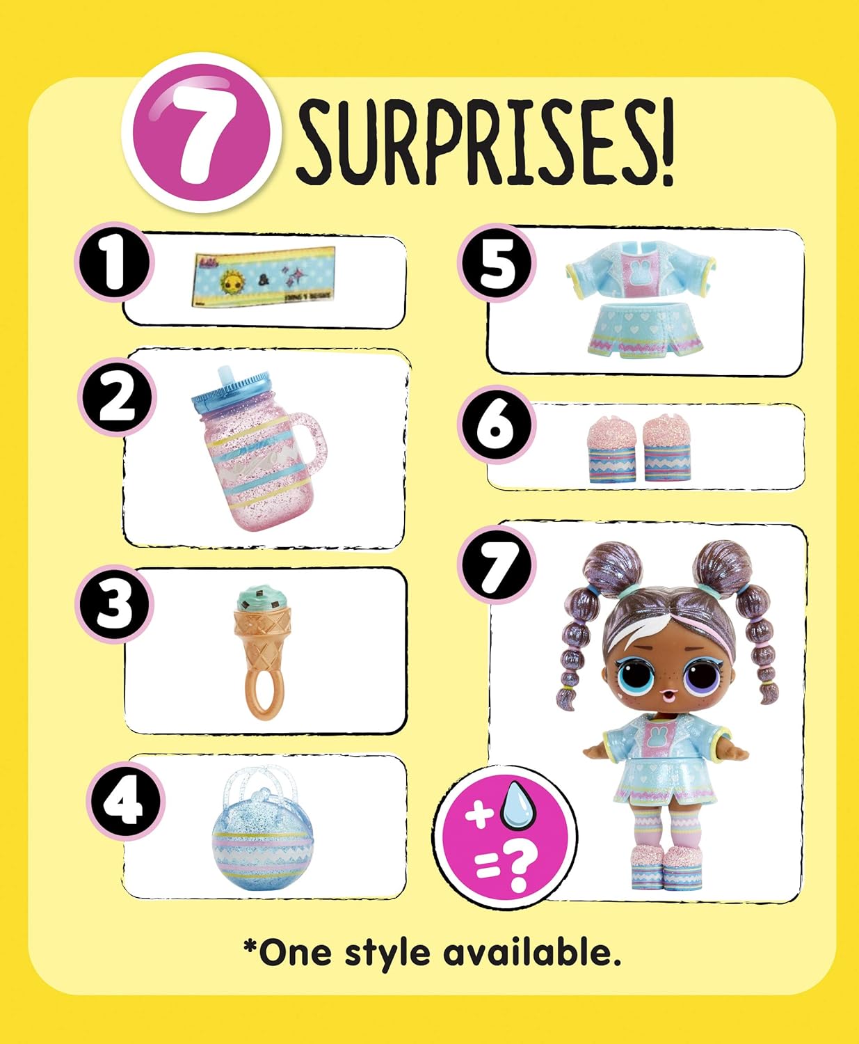 LOL Surprise Spring Sparkle , 7 surprise