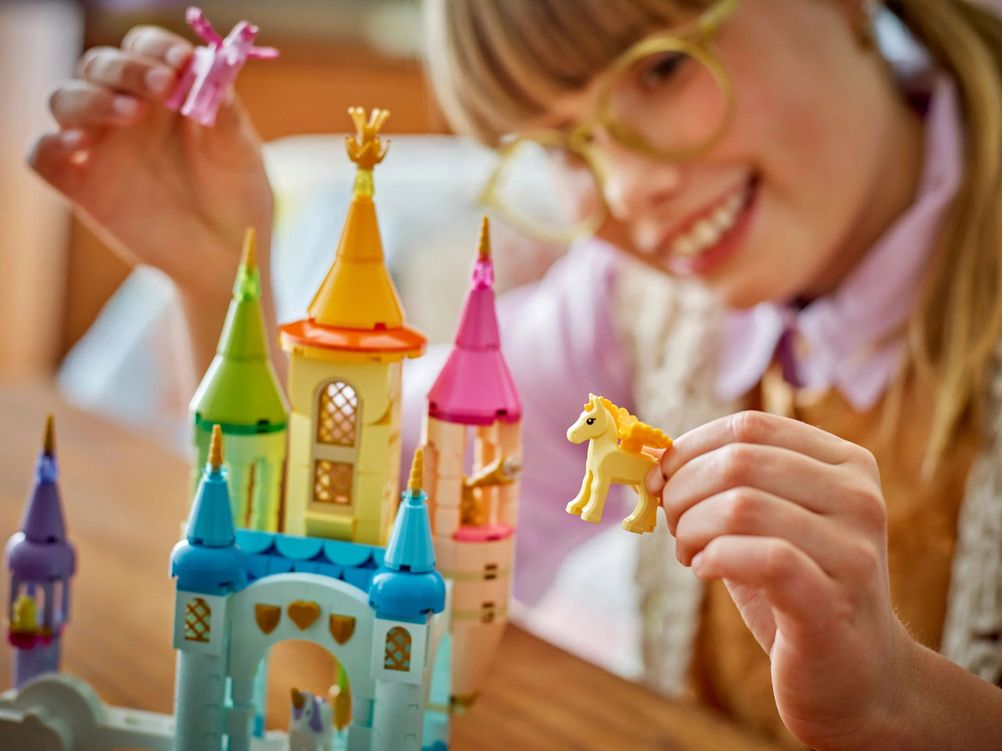 Creator 3in1 Unicorn Castle Toy Animals and Room Decor 31175 Building Kit