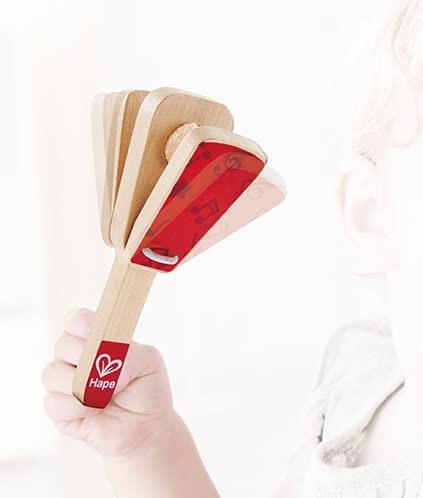 Hape Mighty Mini Band | Toddlers and Kids Multiple Musical Wooden Instrument Set