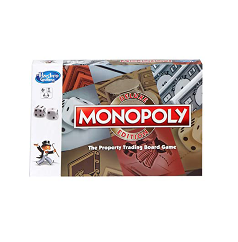 Monopoly Deluxe Edition Game, fantasy Board Game, Games & Puzzles for friends and Family, Toys for Kids, Boys and Girls Ages 8 years old and Up