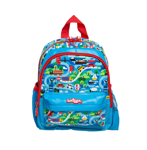 SMIGGLE Round About Teeny Tiny Backpack MID BLUE