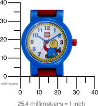 Lego Classic 8020189 Kids Minifigure Link Buildable Watch | Black/Yellow | Plastic | 25mm case Diameter | Analogue Quartz | boy Girl