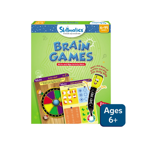 Brain Games | Reusable Activity Mats