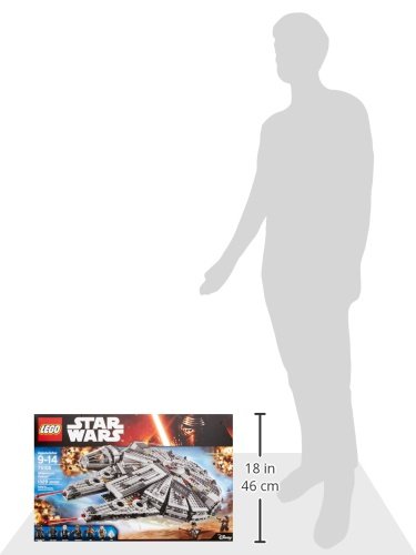 LEGO Star Wars Millennium Falcon 75105 Building Kit, 96 Pieces, Multicolor, Kids