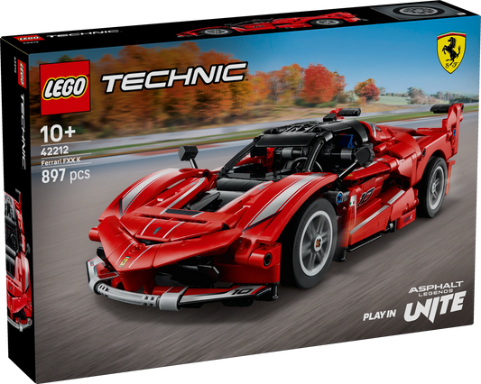 Technic Ferrari FXX K Model Car Kit STEM 42212 Building Kit