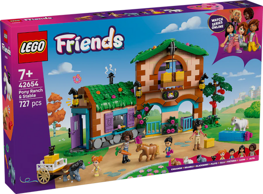 LEGO Friends Pony Ranch & Stable 42654