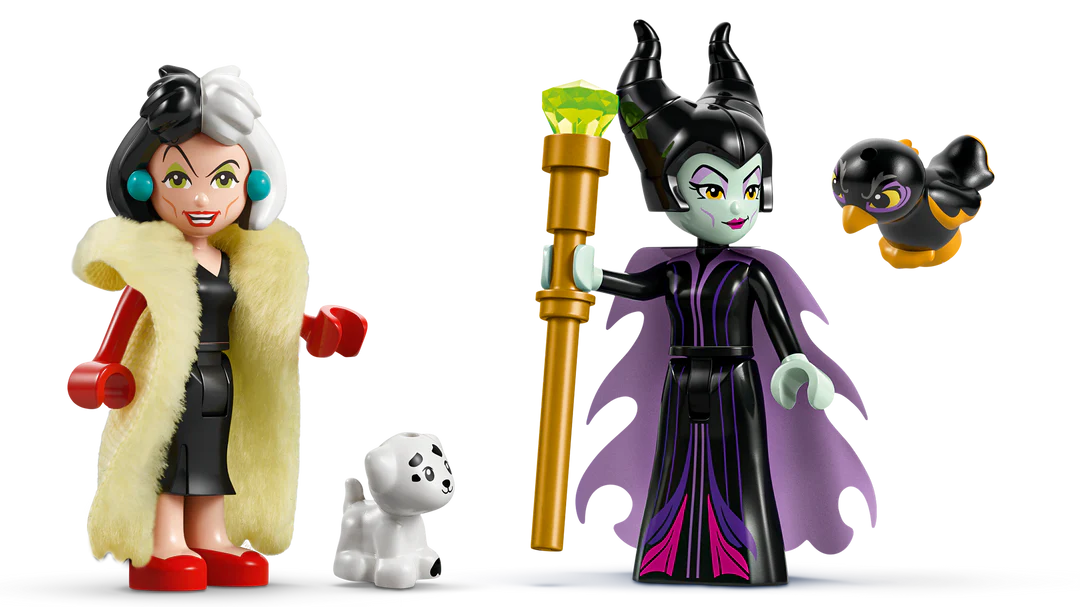 lego Disney Villains Maleficent’s and Cruella De Vil’s Dresses 43262