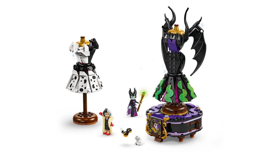 lego Disney Villains Maleficent’s and Cruella De Vil’s Dresses 43262