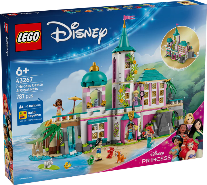 LEGO Disney™ Princess Castle & Royal Pets 43267
