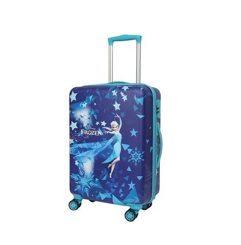 DISNEY 22 Inch FROZEN Hard Sided Kids Trolley Bag / Suitcase for Travel