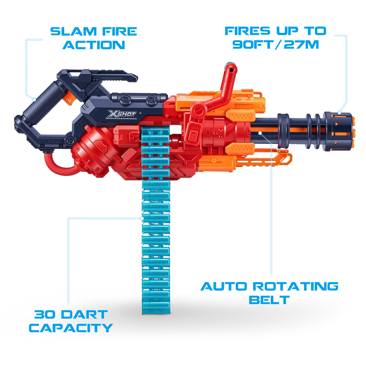 XSHOT Excel Crusher Blaster (48 Darts)