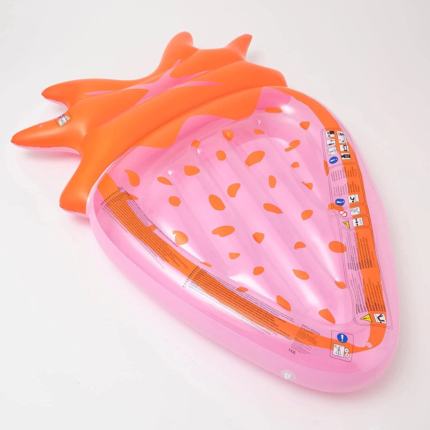 Luxe Lie-On Float | Strawberry Pink Berry