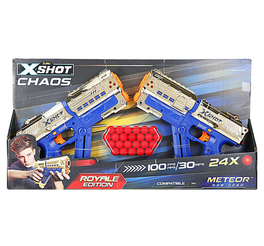 X-Shot Golden Chaos Meteor 2 Pack