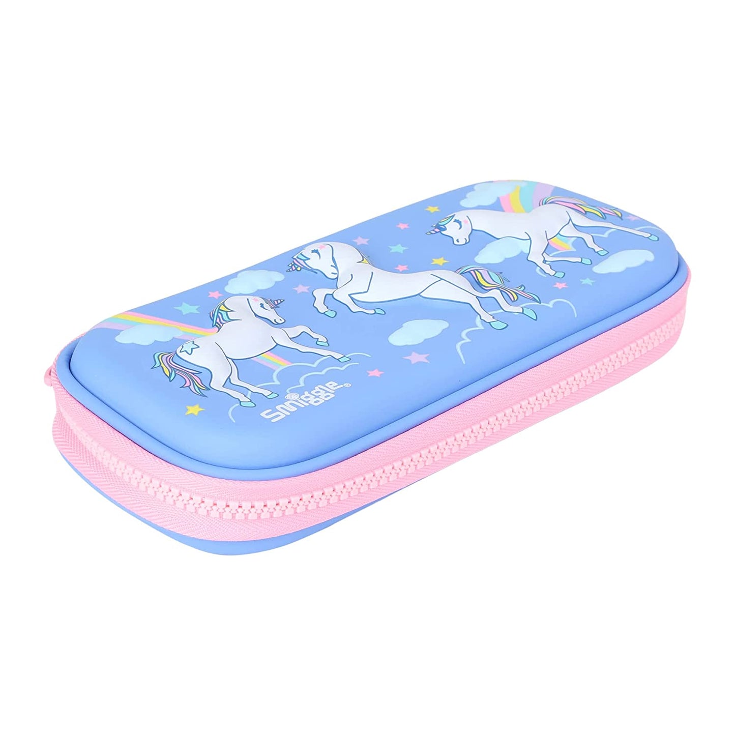 Smiggle Small Hardtop Pencil Case unicorn