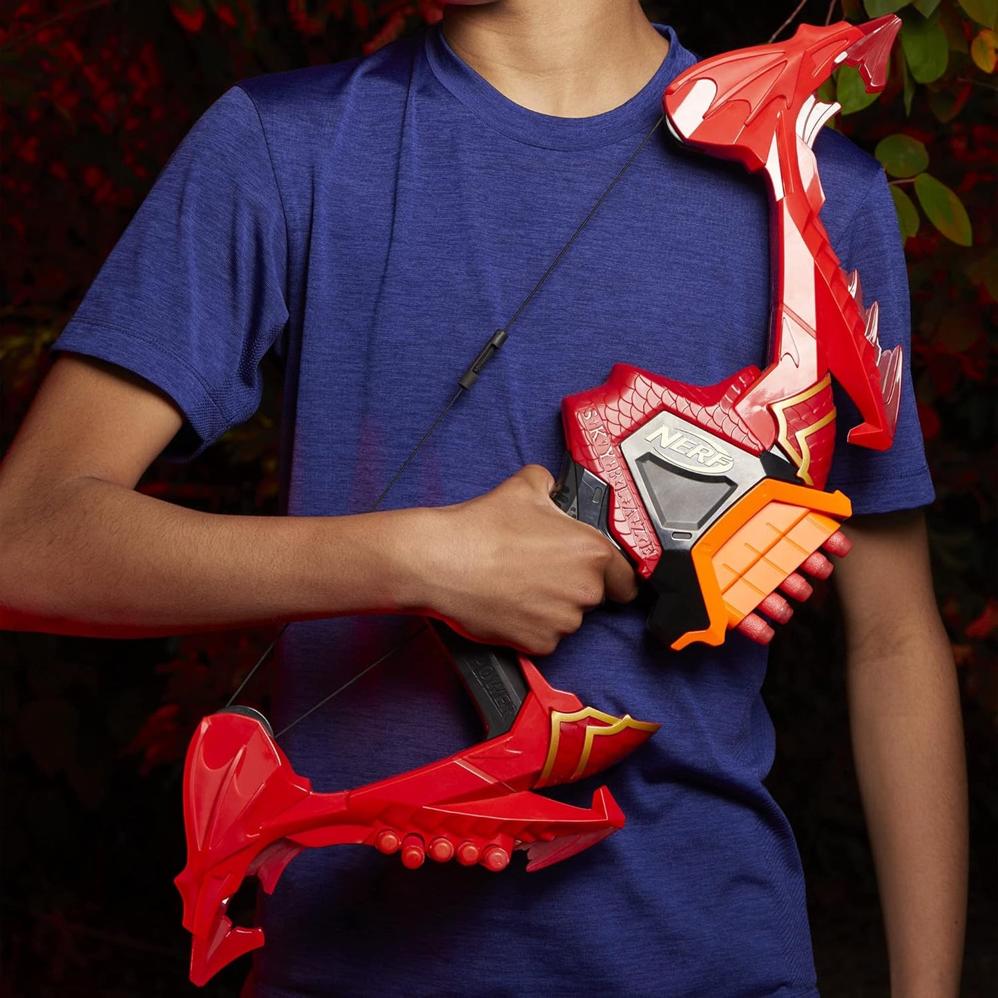 Nerf DragonPower Skyblaze Bow, Inspired by Dungeons and Dragons