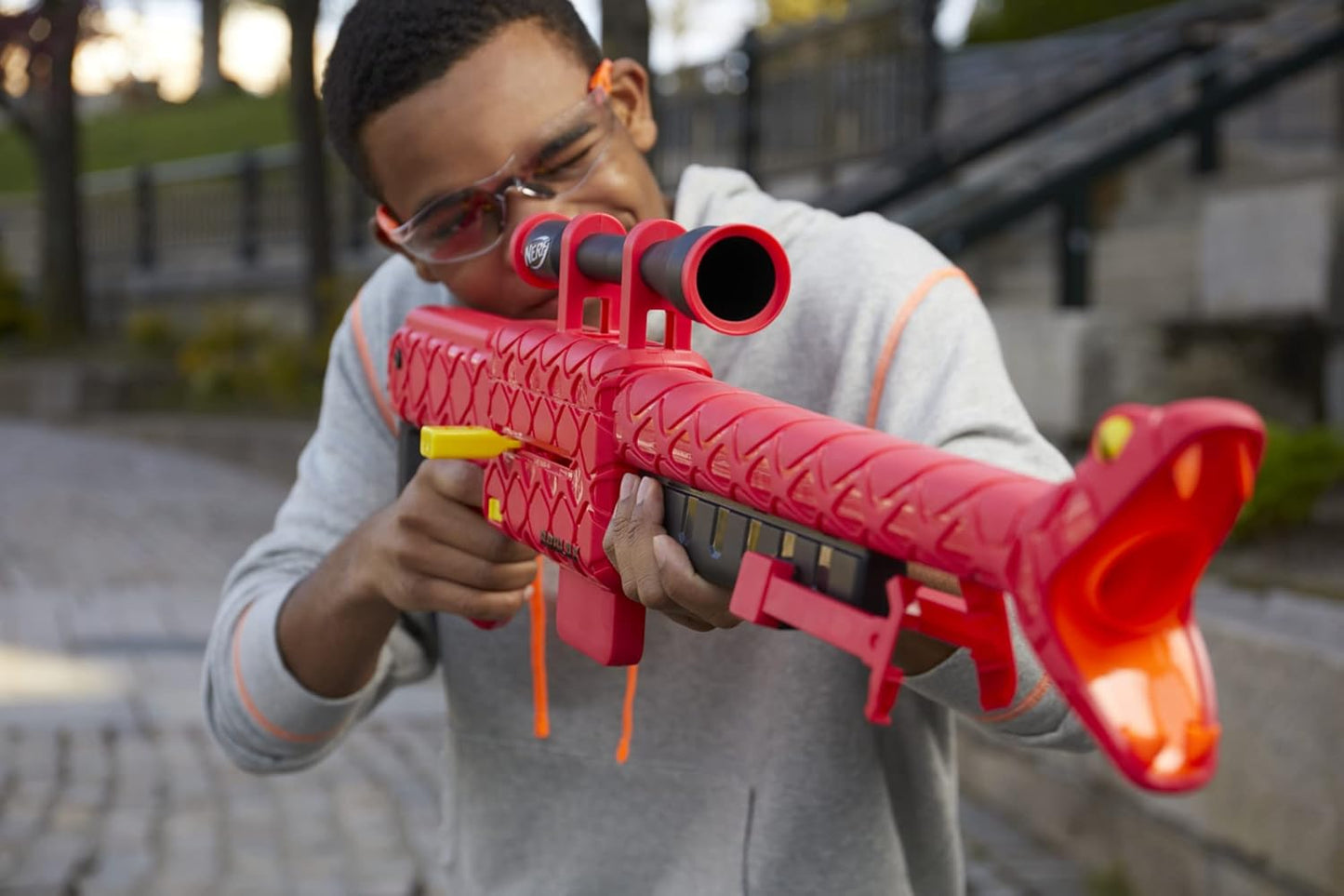 NERF Roblox Zombie Attack: Viper Strike Sniper-Inspired Blaster with Scope