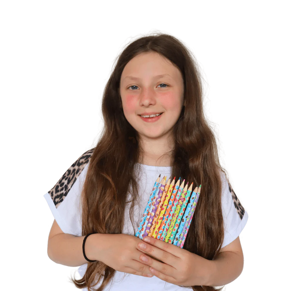 Scentos Sweet Shop Scented Colour Pencils, Pack Of 12