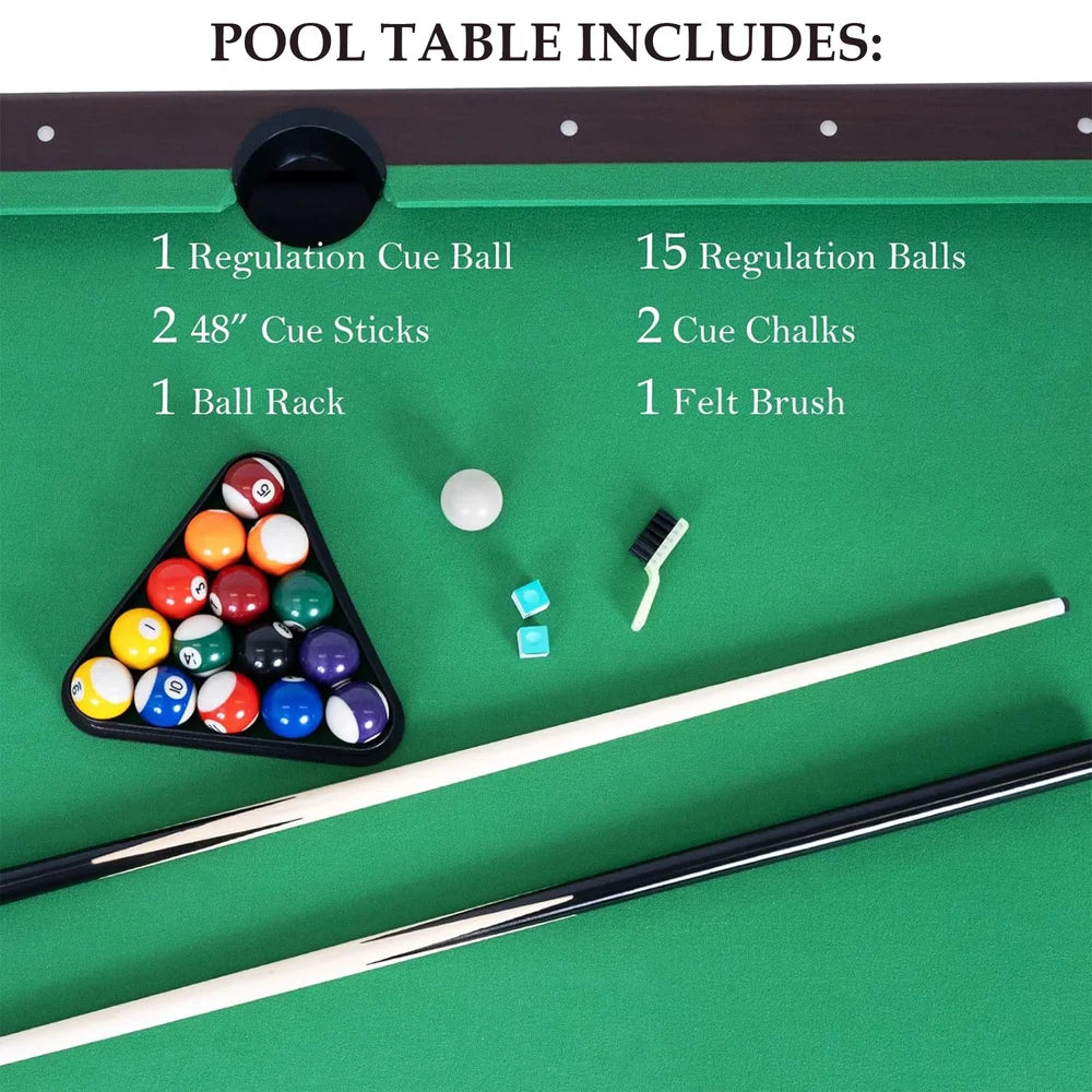 6 Foot Pool Table