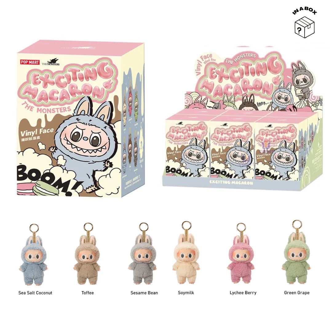 Labubu - The Monsters - Exciting Macaron - by Pop Mart 100% Authentic! ( 1 PIECE )