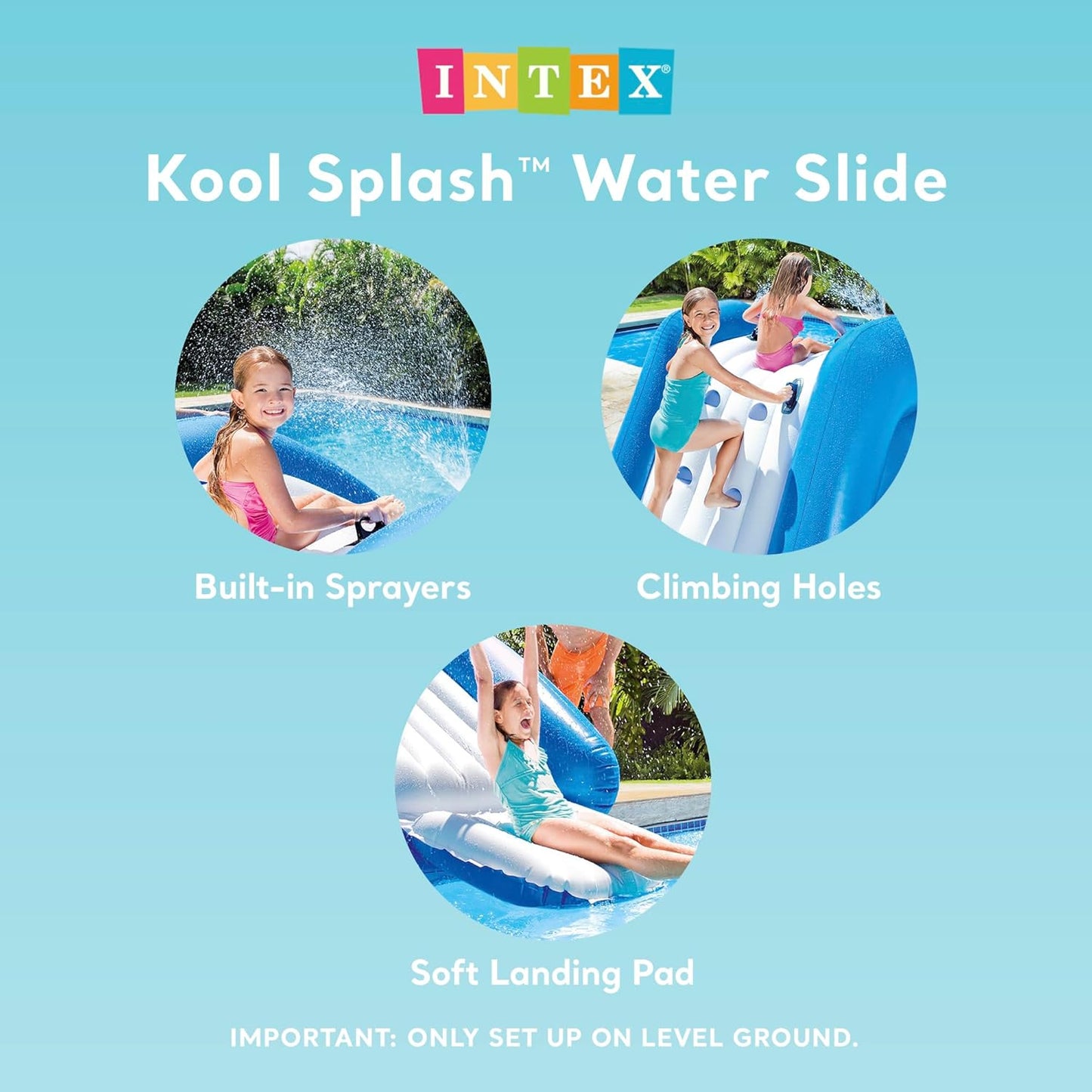 Intex Water Slide Inflatable Play Center
