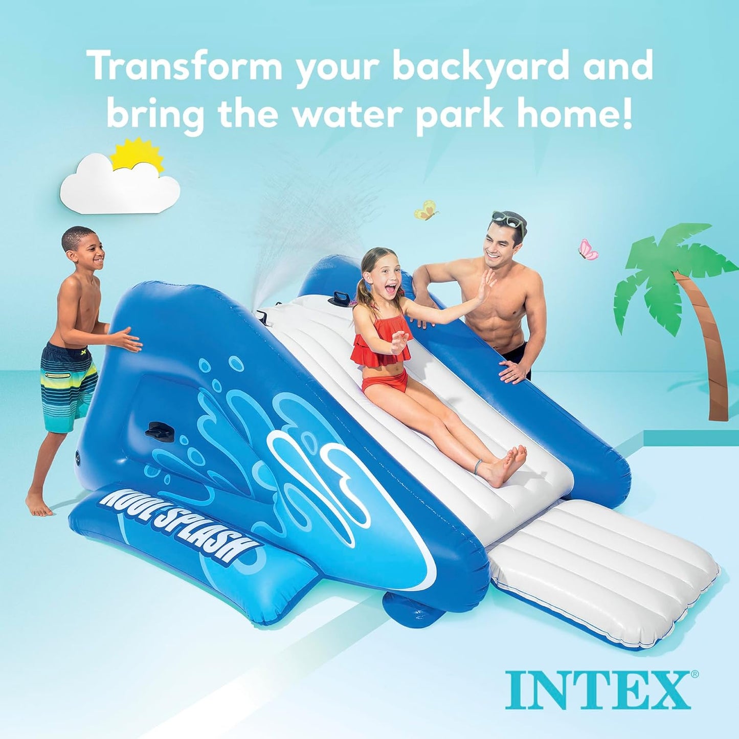 Intex Water Slide Inflatable Play Center
