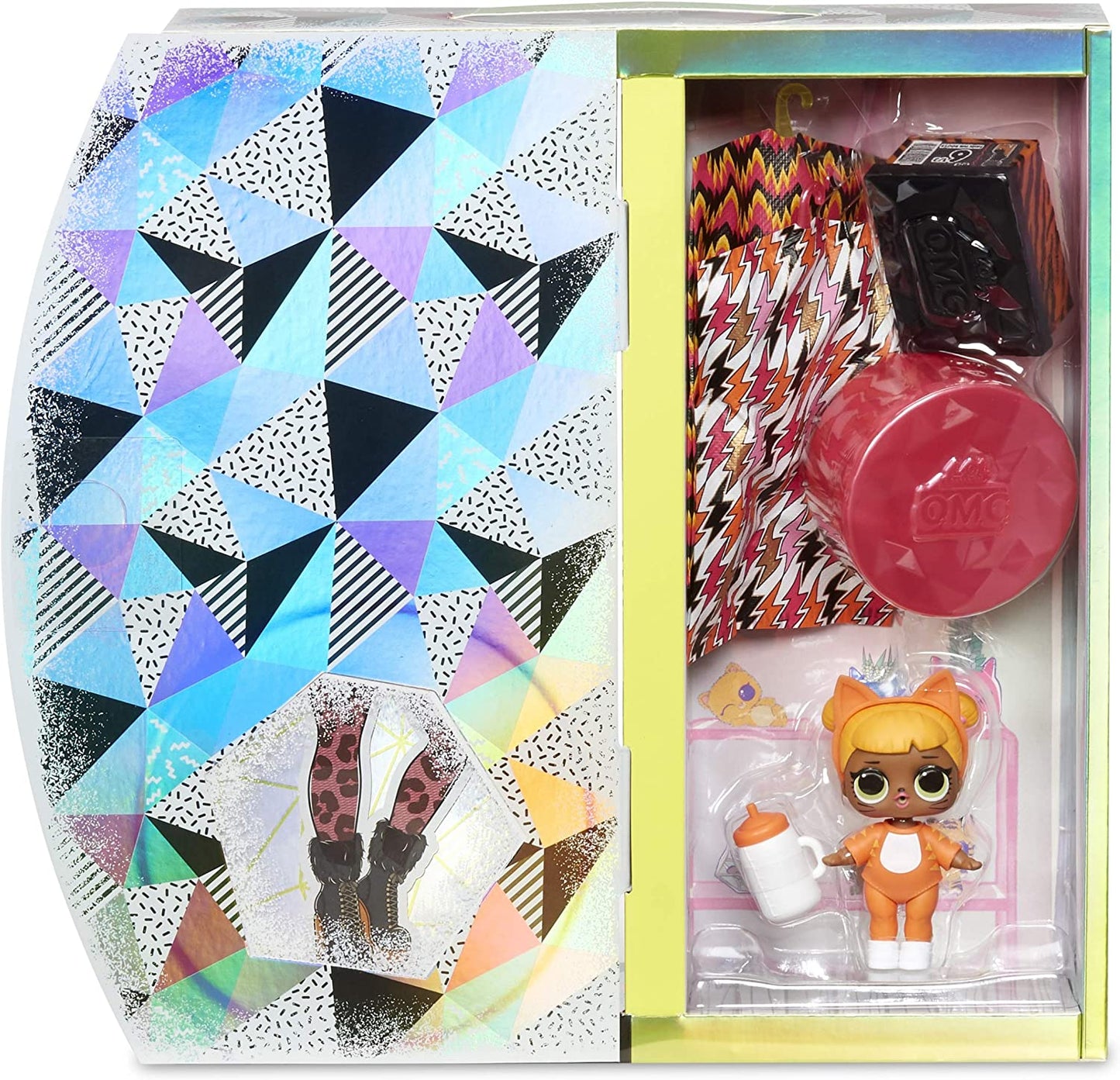 L.O.L. Surprise! O.M.G. Winter Chill Missy Meow Fashion Doll & Baby Cat Doll with 25 Surprises