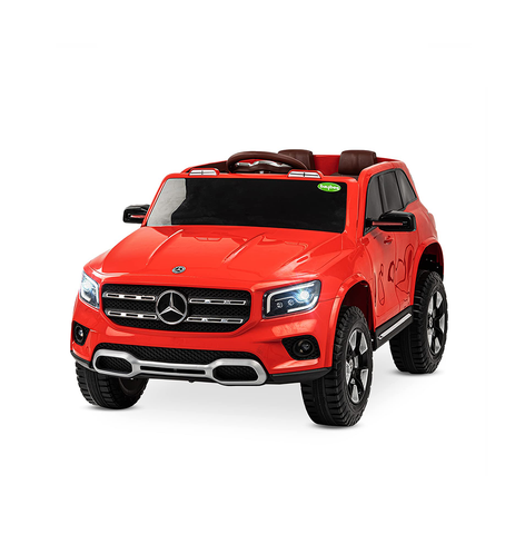 Baybee Licensed Mercedes GLB Battery Operated Ride on Kids Car, Baby Car with USB, Music | Electric Kids Baby Big Car Toys | Battery Operated Car for Kids to Drive 2 to 6 Years Boys Girls (Red)