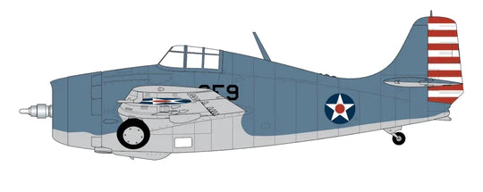 A02052A Grumman F4F-4 Wildcat Scale Model Kit (1:72) | Airfix