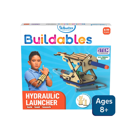 Buildables Hydraulic Launcher | STEM construction toys