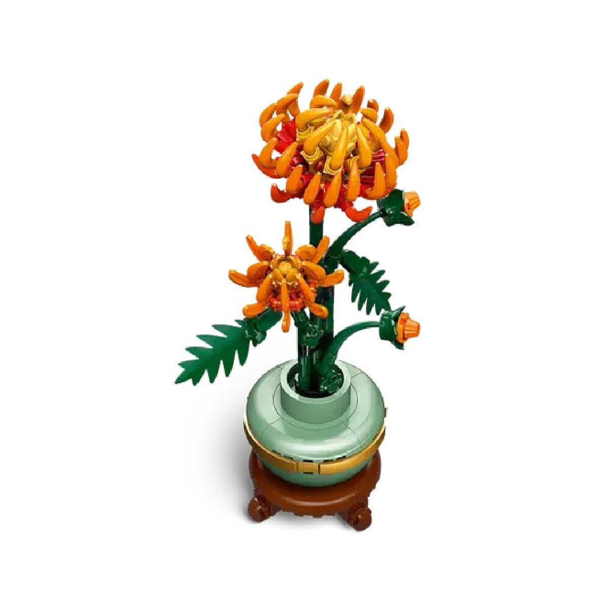 LEGO Icons Chrysanthemum Flower Decor Building Set 10368 Building Blocks for 18+ Gift