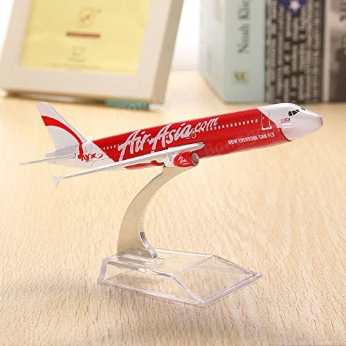Diecast Aeroplane Scale Model , 16CM (1:400) , Air Asia