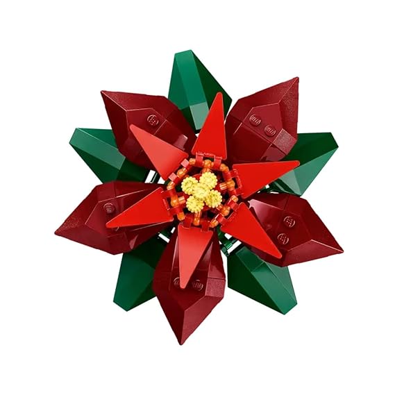 LEGO Icons Poinsettia Plant Decor 10370
