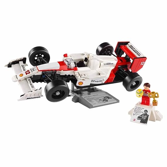 LEGO Icons McLaren MP4/4 & Ayrton Senna Model Car for Adults 10330