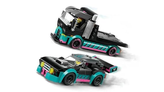 LEGO City Race Car and Car Carrier Truck 60406
