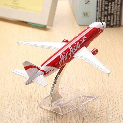 Diecast Aeroplane Scale Model , 16CM (1:400) , Air Asia