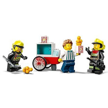 LEGO City Fire Station&Fire Engine 60375 Building Toy Set (153 Pcs),Multicolor