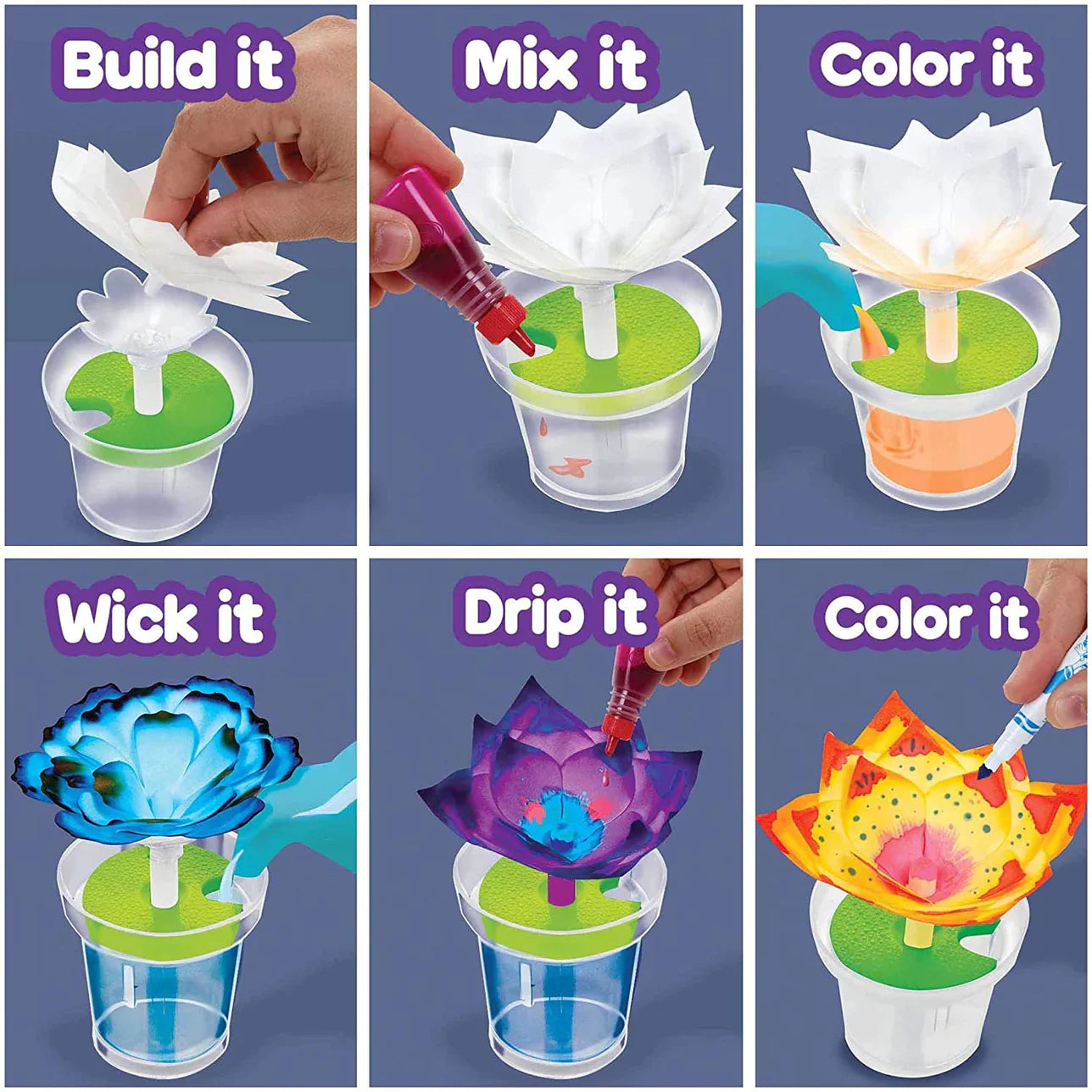 Crayola STEAM Paper Flower Science Kit