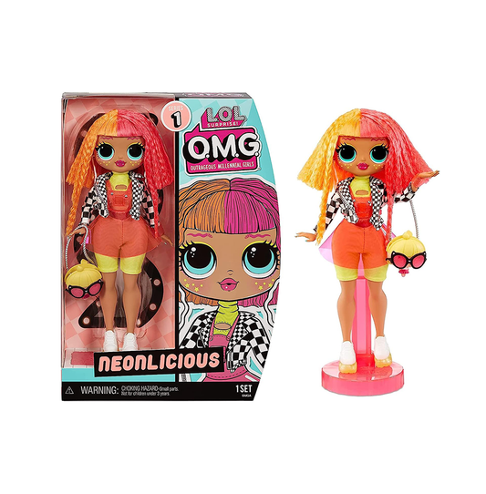 LOL Surprise OMG Neonlicious Fashion Doll– Great Gift for Kids Ages 4+