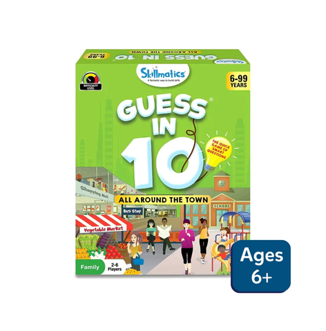 Guess in 10: All Around The Town | Trivia card game