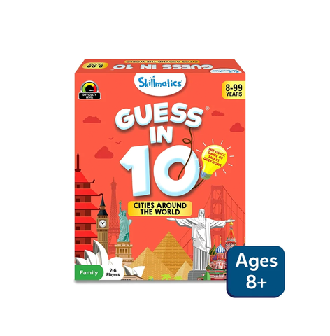 Guess in 10: Cities Around The World | Trivia card game